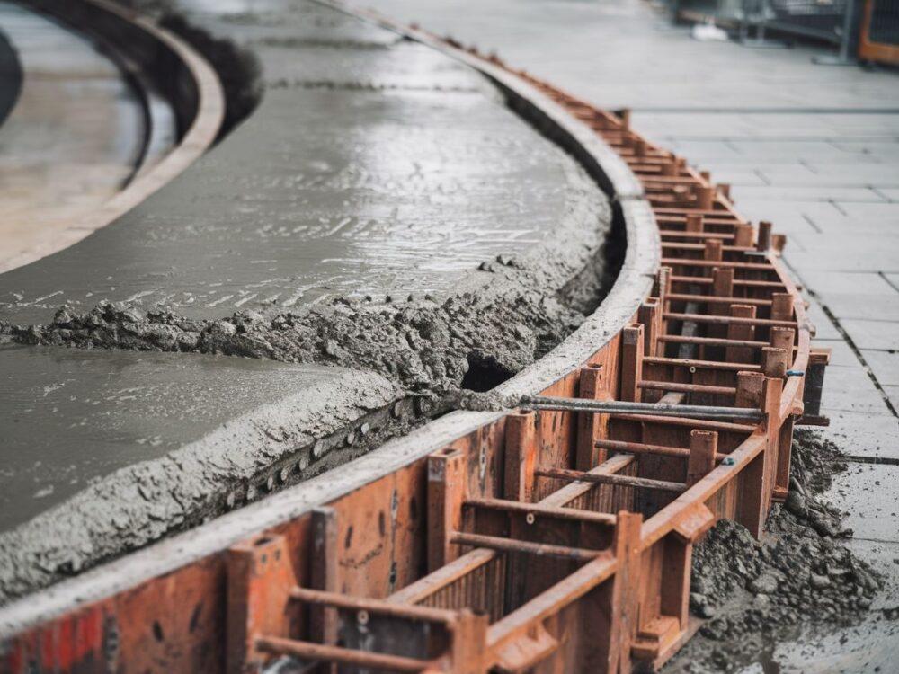 Beton pod obrzeża ogrodowe