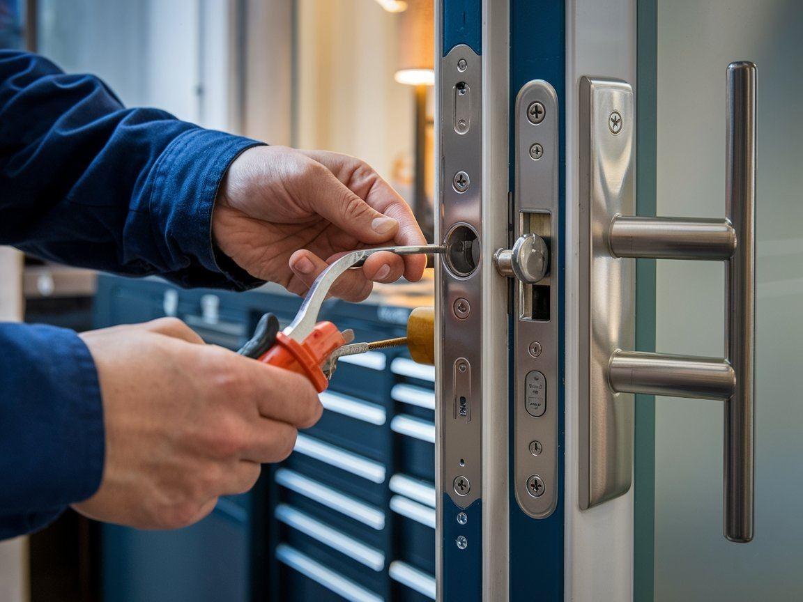 Blisko zamka w trakcie naprawy