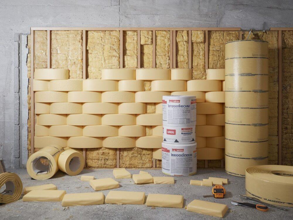 Budowa z zastosowaniem materiałów izolacyjnych