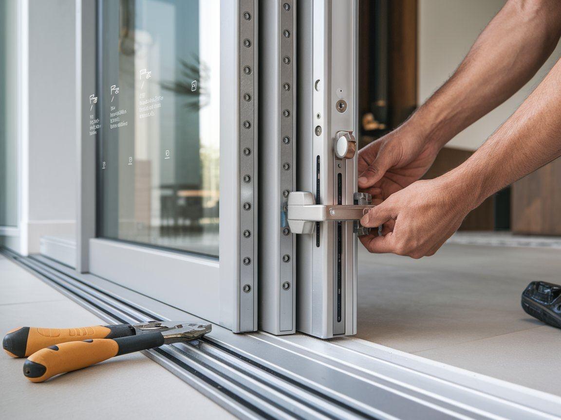 Instalacja mechanizmu samodomykacza