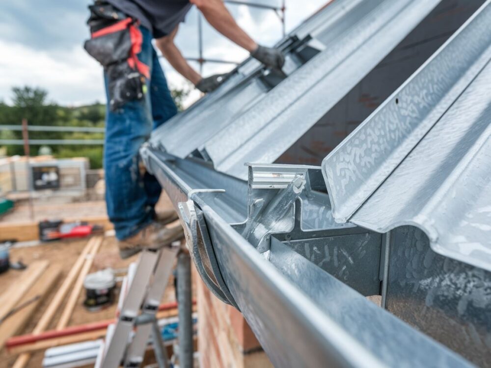 Instalacja systemu rynnowego