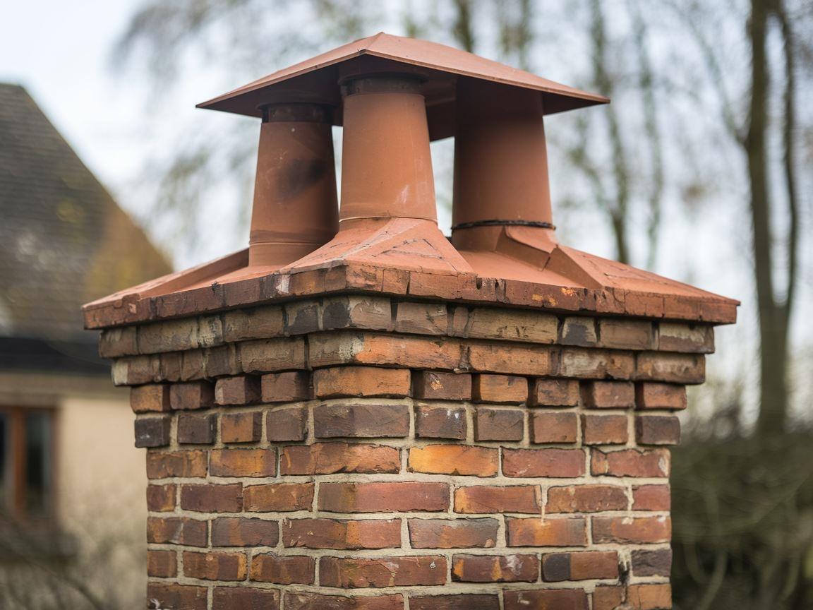 Instalacja wkładu kominowego w kominie z cegły