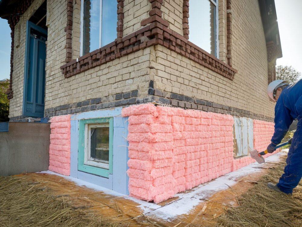 Insulacja fundamentu starego domu