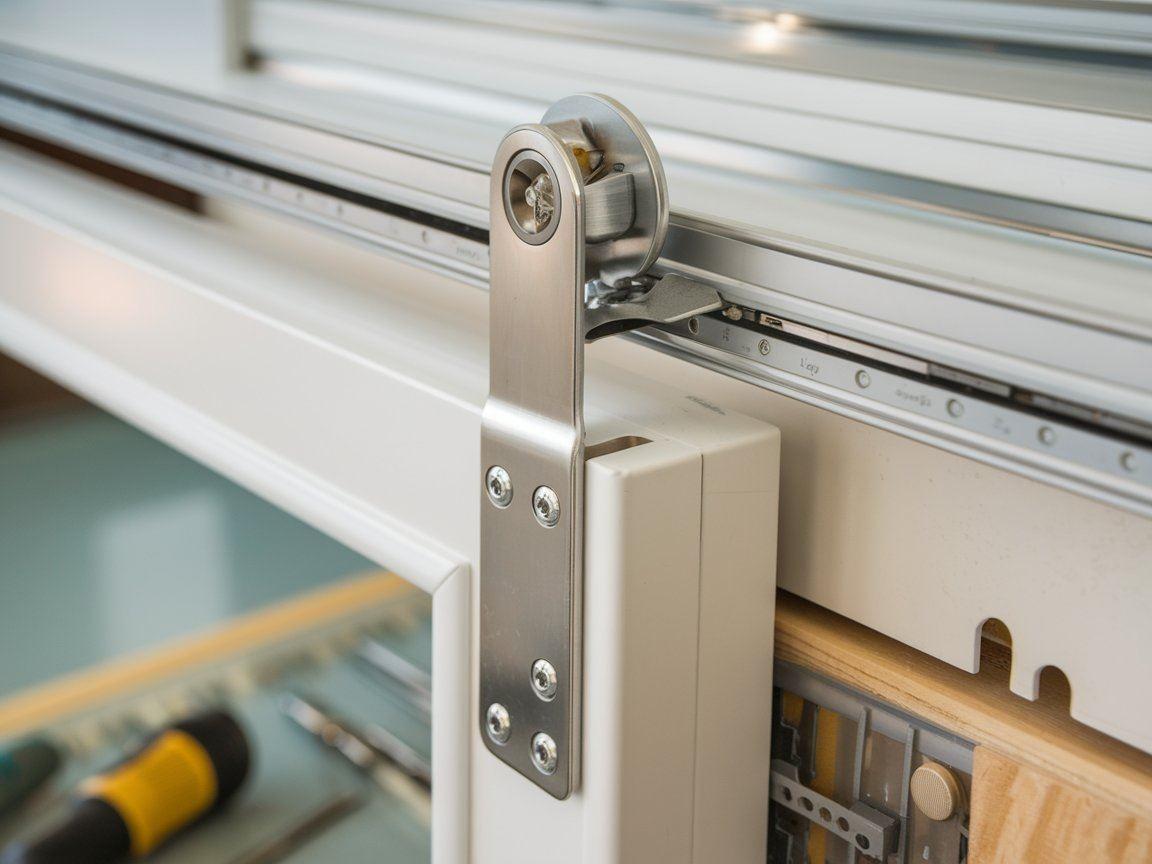 Montaż samodomykacza krok po kroku