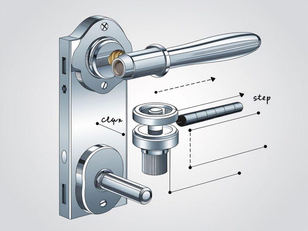 Narzędzia do demontażu klamki