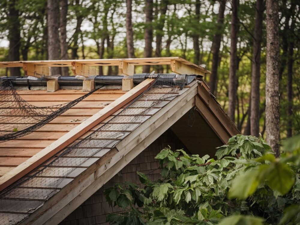 Ochrona przed zwierzętami na dachu