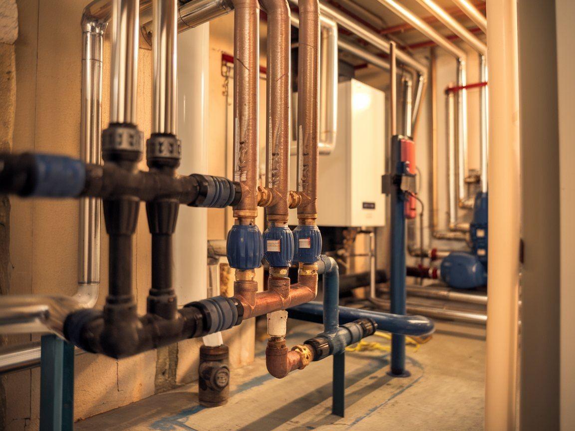 Ogrzewanie podłogowe z płytkami w jasnym pomieszczeniu