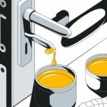 Oprysk na mechanizm drzwiowy