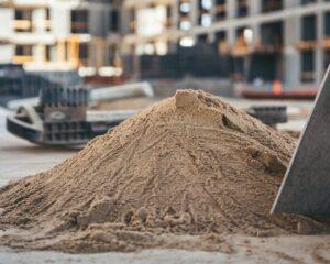 Piasek używany do murowania