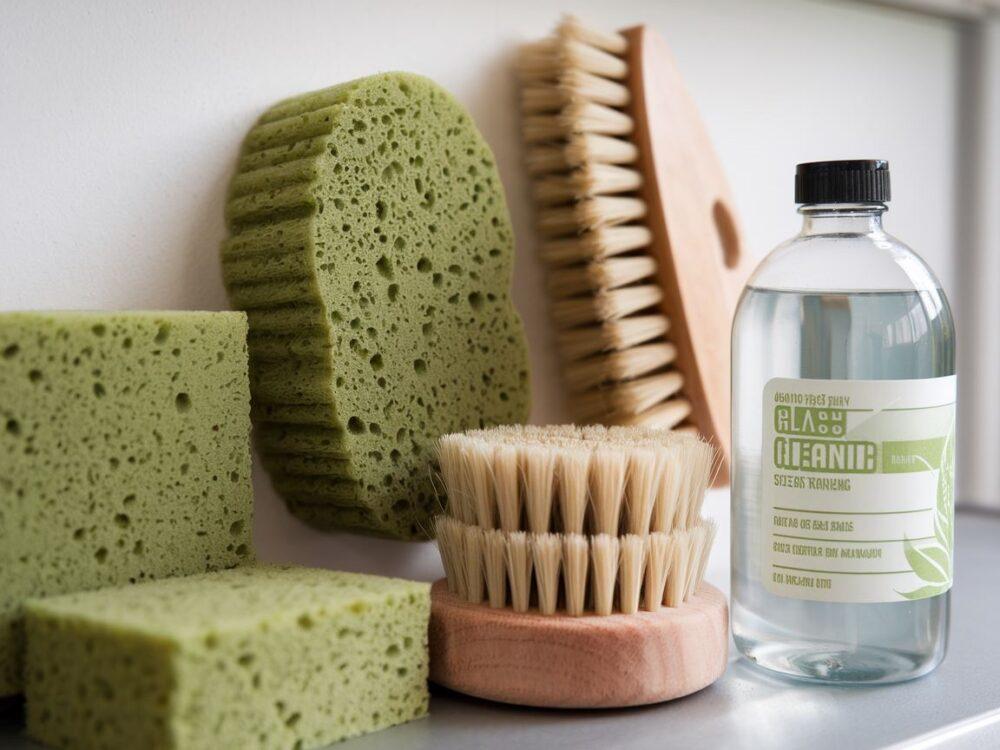 Prace porządkowe przy budynku