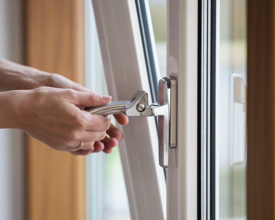 Szczegóły okna uchylnego