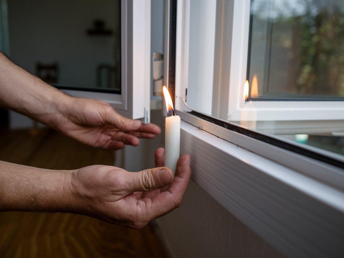 Testowanie okna na przepuszczalność powietrza