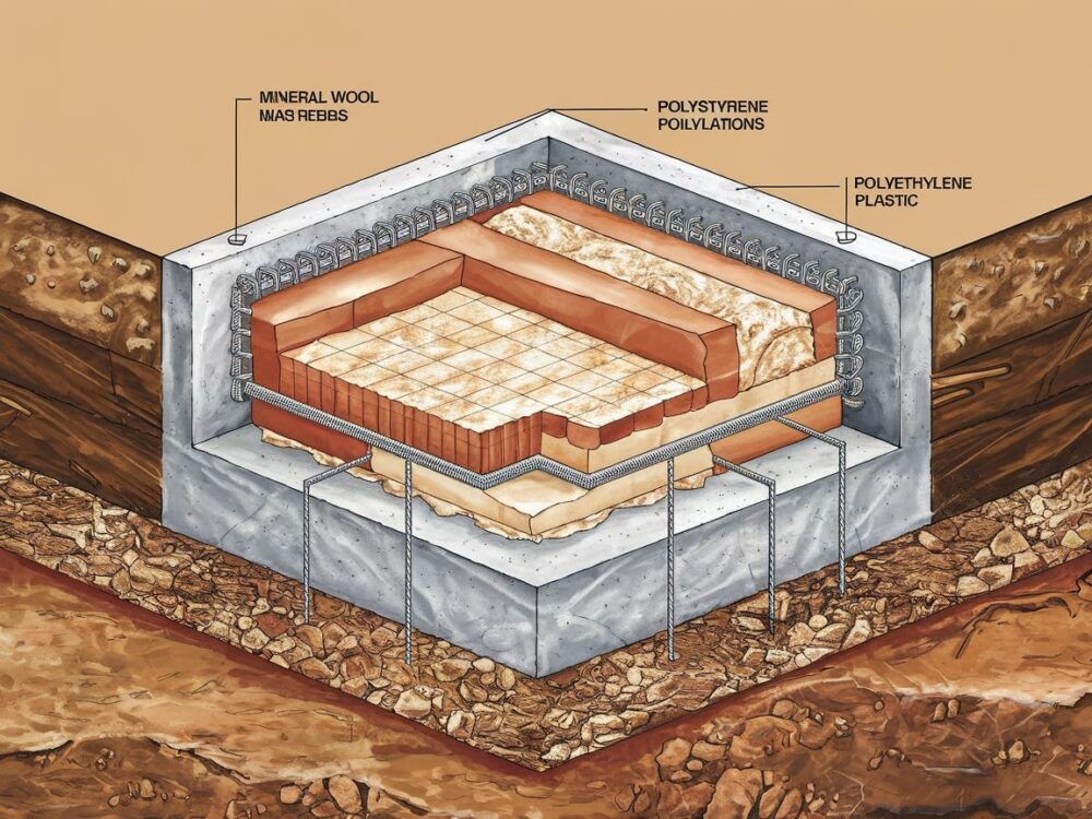 Wykopy pod fundamenty z izolacją