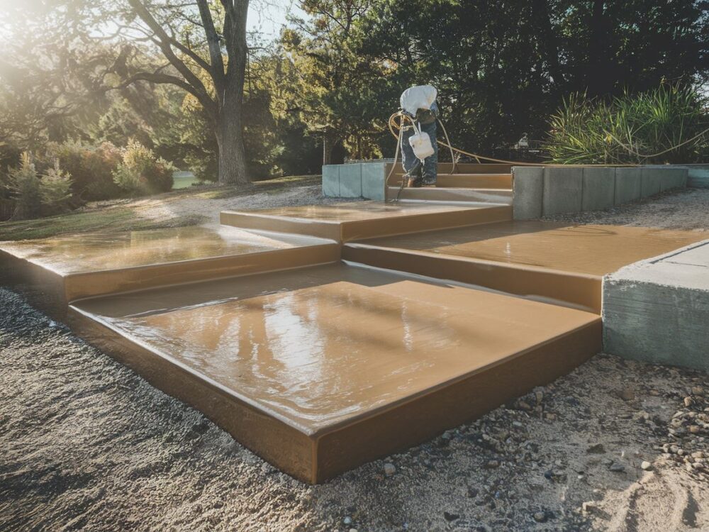 Wzmocnienie betonu specjalnym preparatem