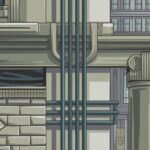 Zarządzanie kablami na zewnętrznej ścianie