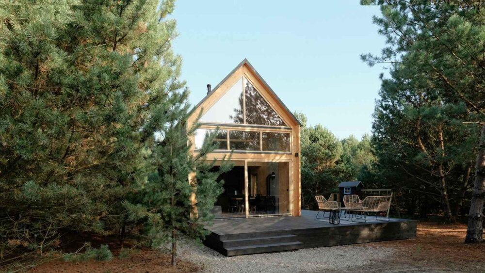  Nowoczesny dom modułowy typu stodoła 