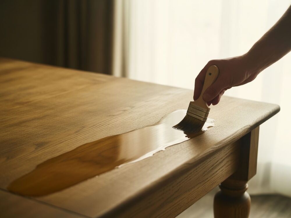 Blat dębowy z olejem