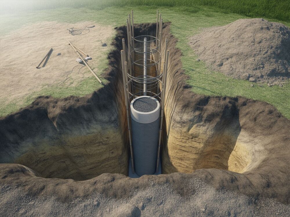 Budowa fundamentu pompy ciepła