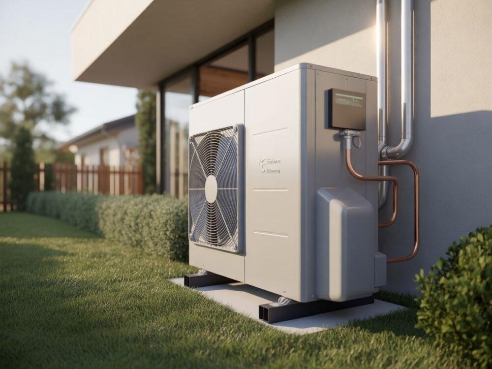 Dom z pompą ciepła