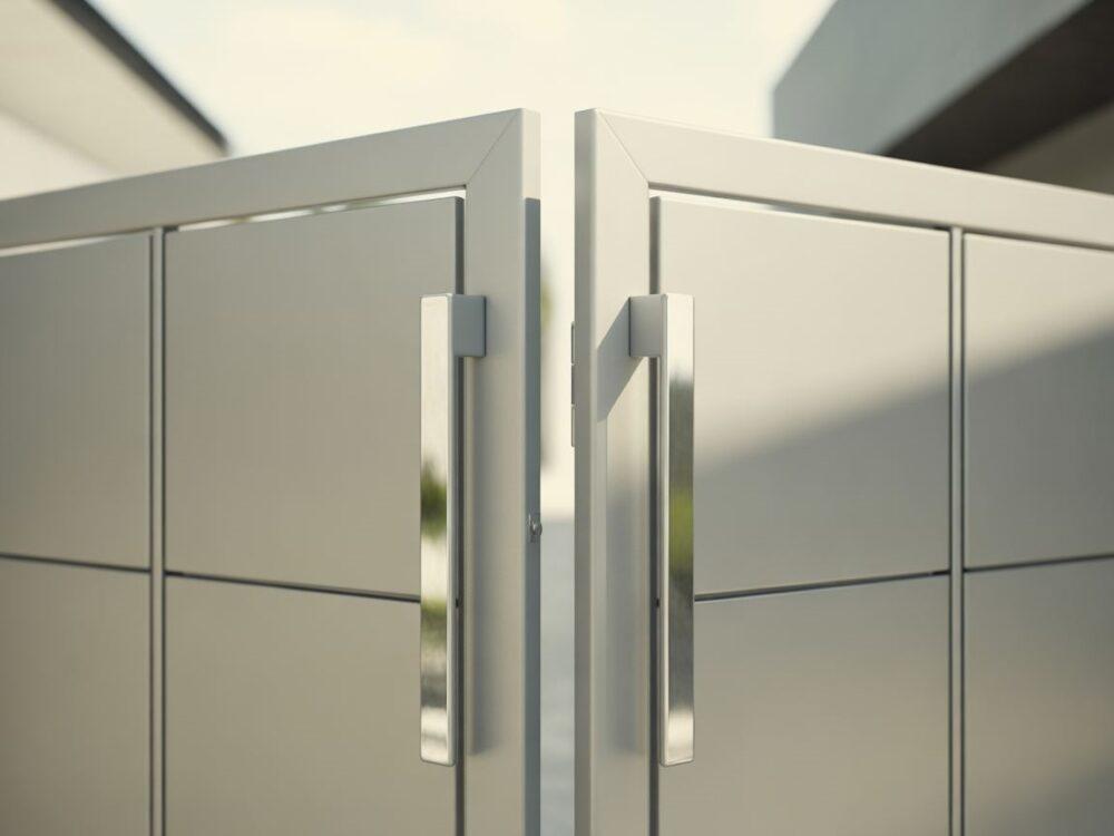 Eleganckie ogrodzenie