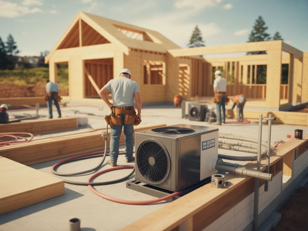 Etapy budowy pompy ciepła