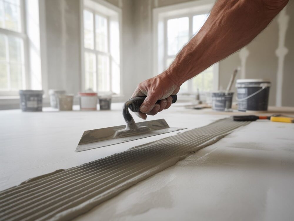 Gładź natryskowa vs ręczna