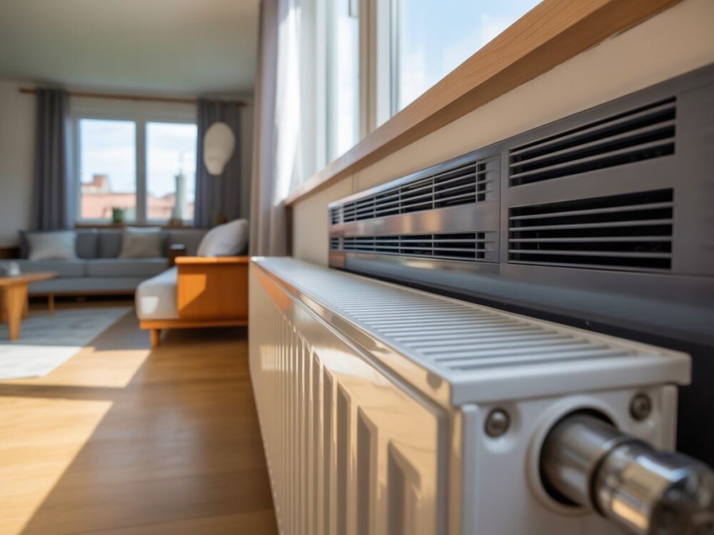 Grzejnik przy pompie ciepła