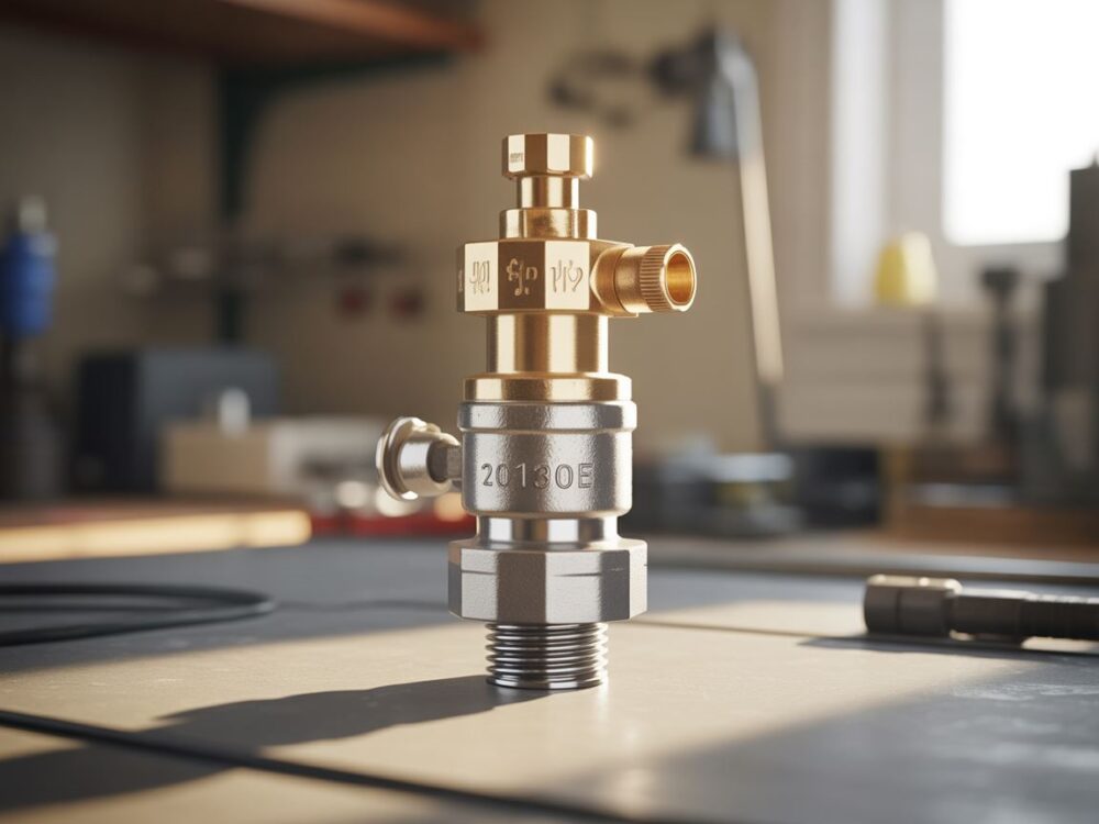 Instalacja zaworu bezpieczeństwa