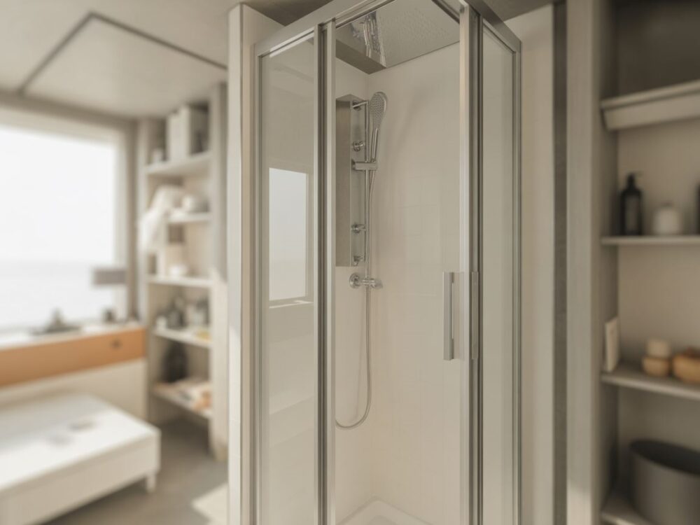 Kompaktowa łazienka