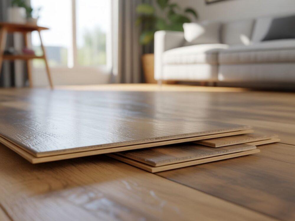 Luki między deskami