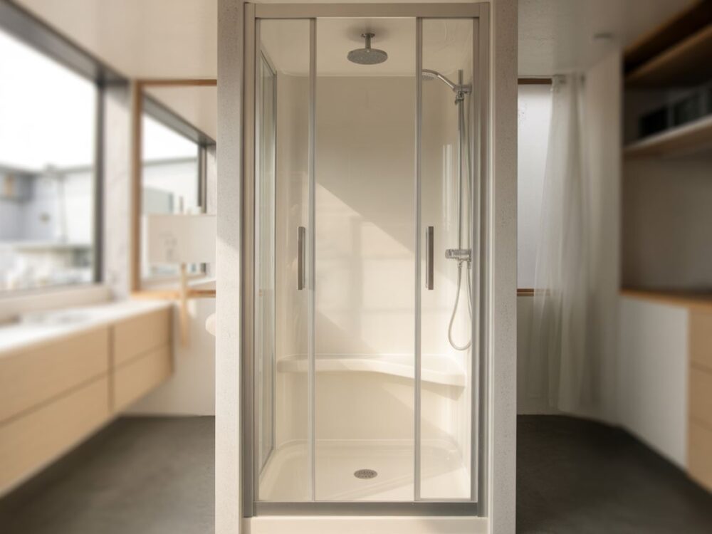 Mała kabina prysznicowa