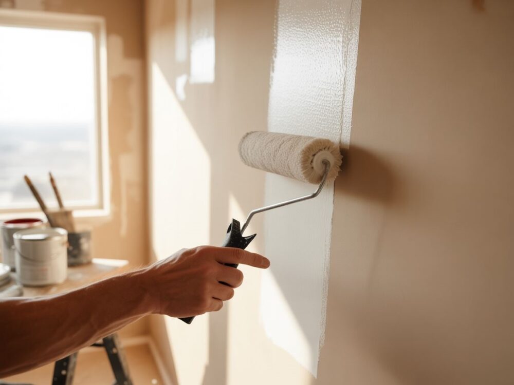 Malowanie ścian ręcznie