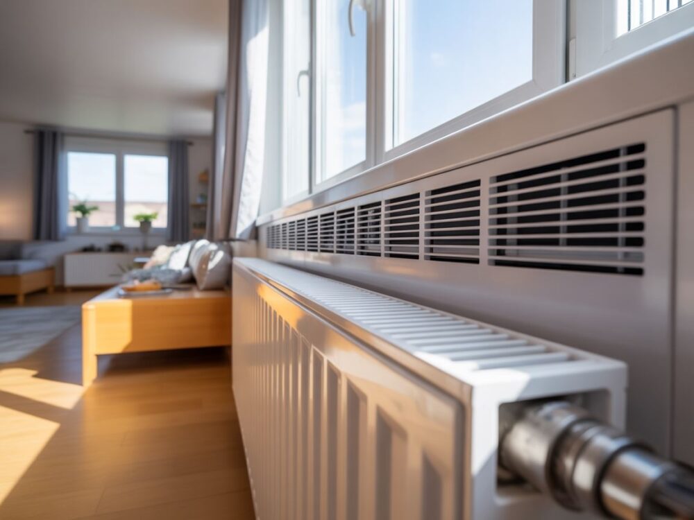 Montaż grzejnika dom