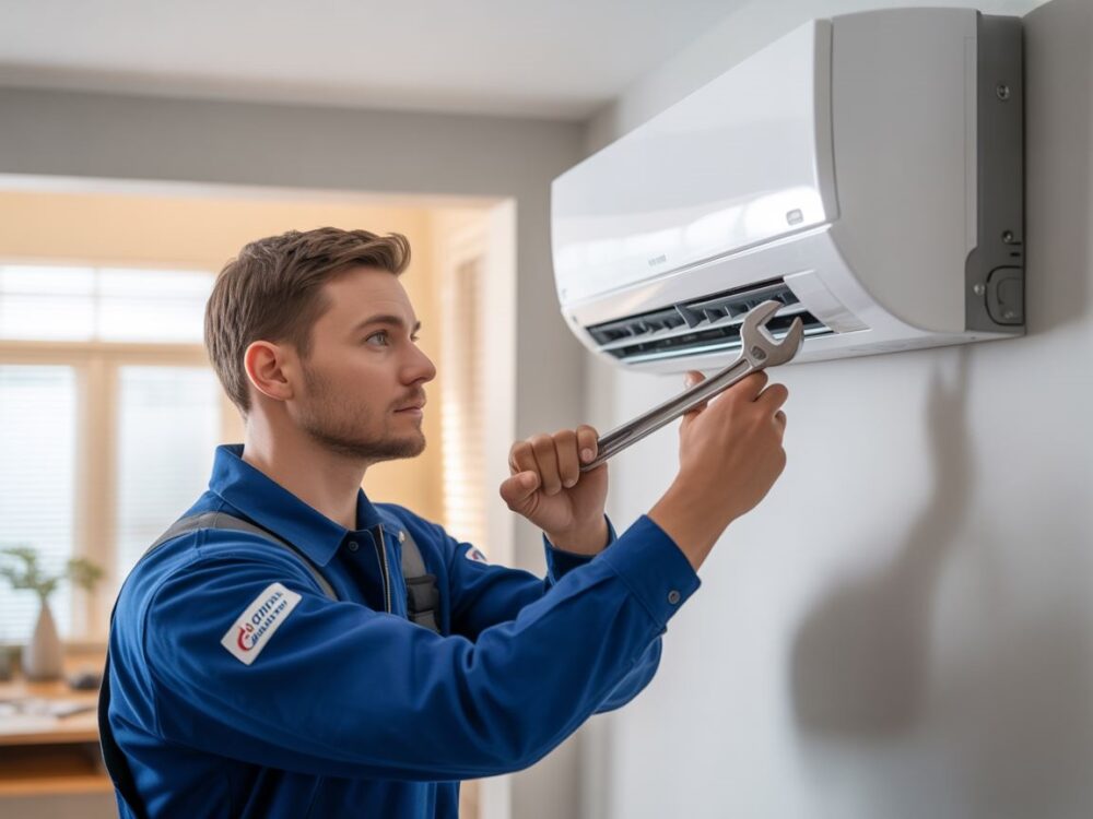 Montaż jednostki AC