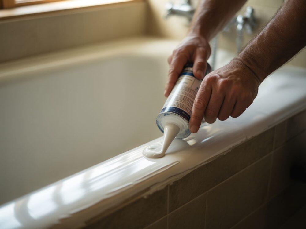 Nakładanie silikonu