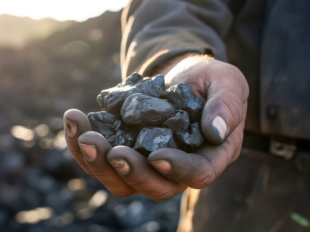 Nowoczesna kopalnia węgla