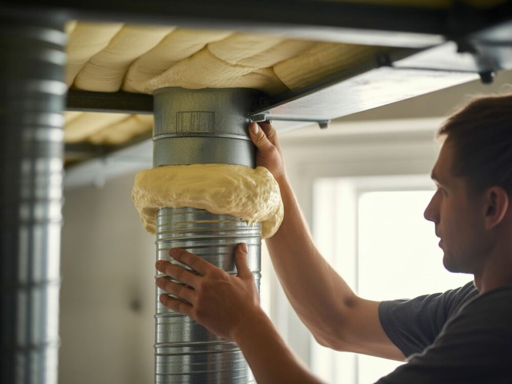 Ocieplanie kanałów wentylacyjnych