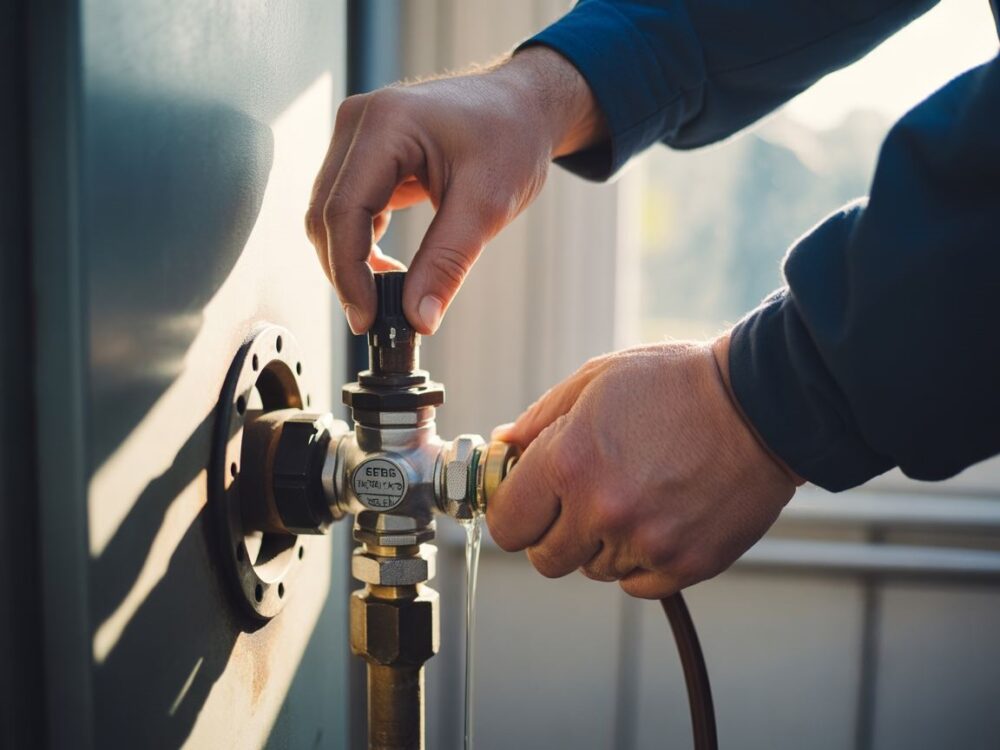 Odpowietrzanie bojlera