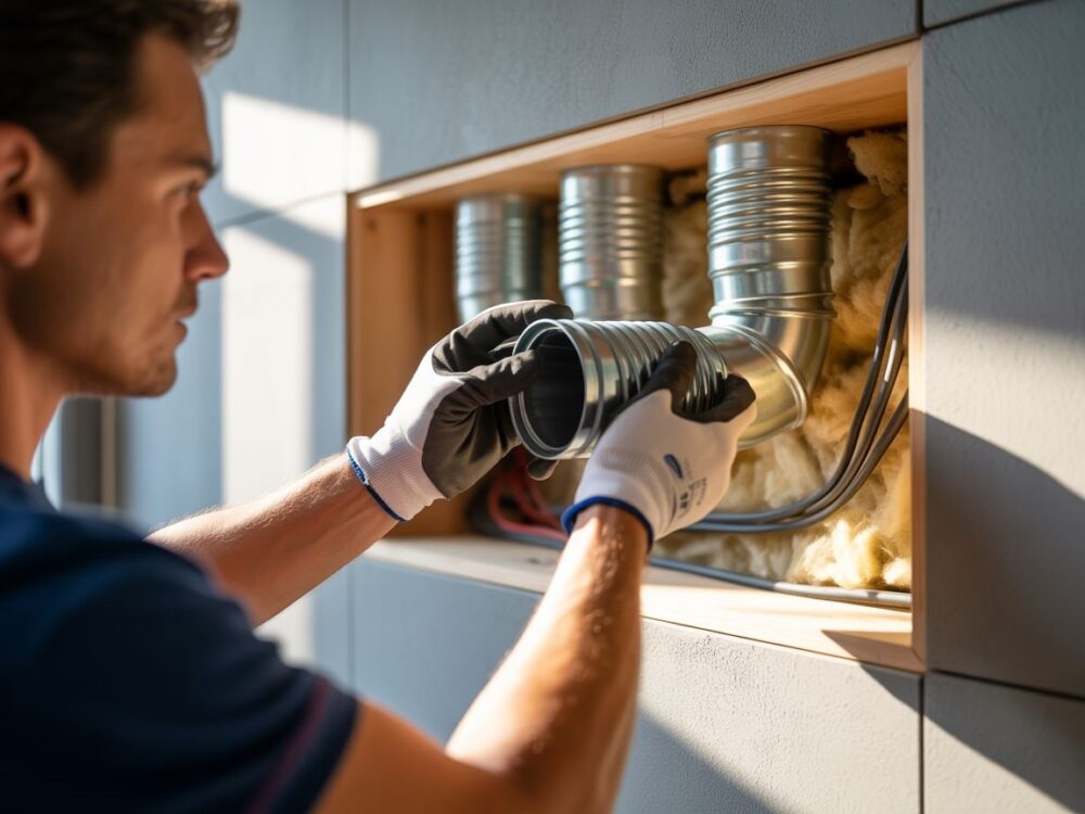 Otwór wentylacyjny w ścianie