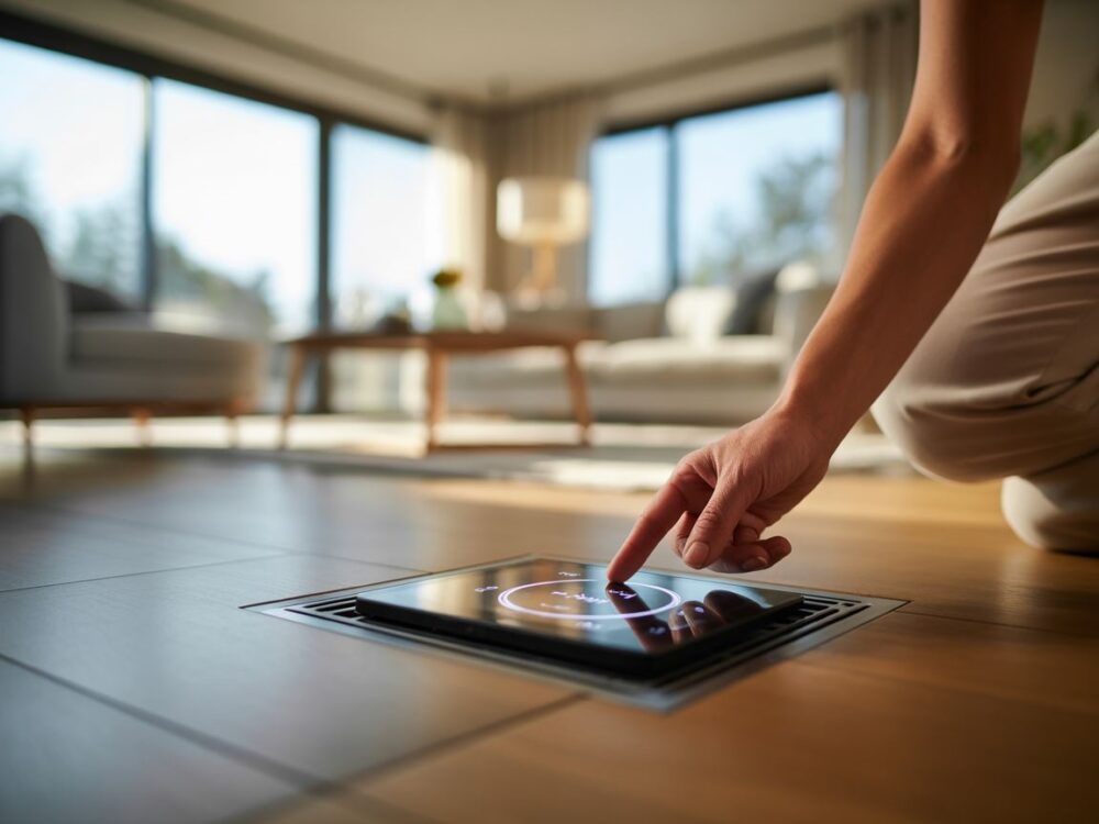 Panel sterowania ogrzewania