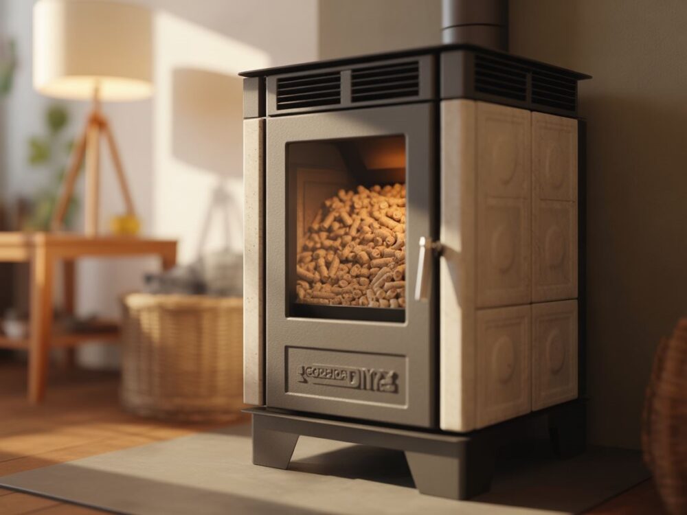 Piec ekogroszek nowoczesny
