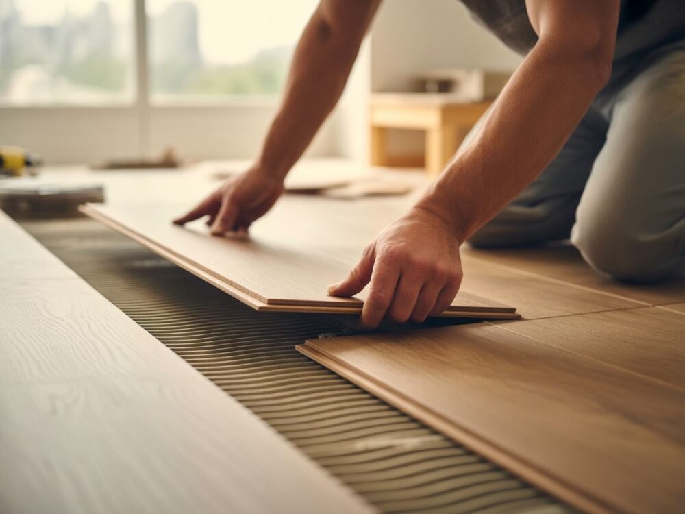 Podłoga panelowa DIY