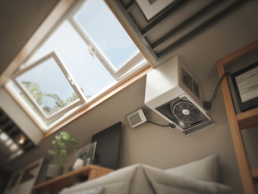 Pokój z wentylacją