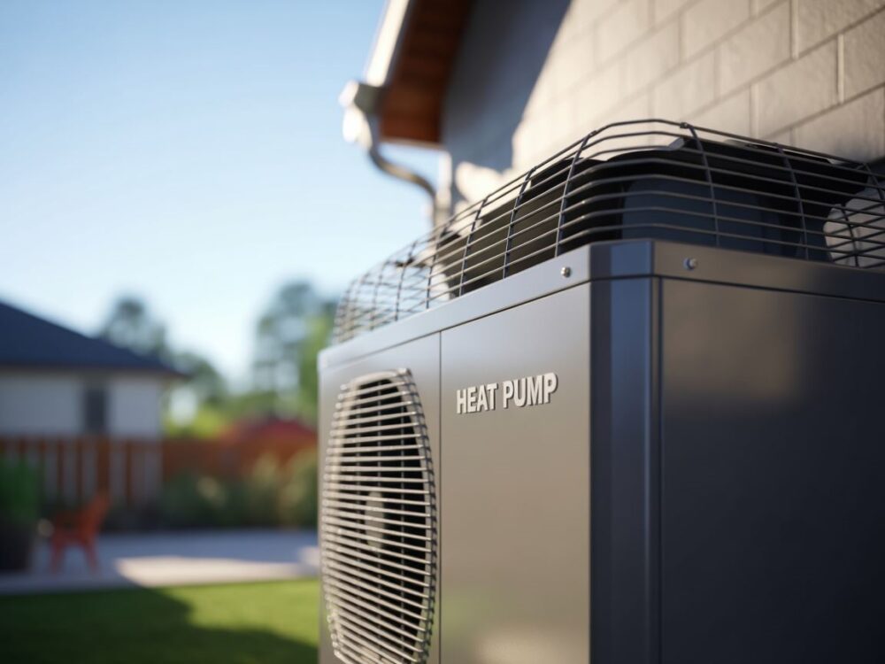 Pompa ciepła dom nowoczesny