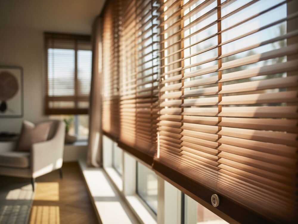 Precyzyjne fałdy rolety