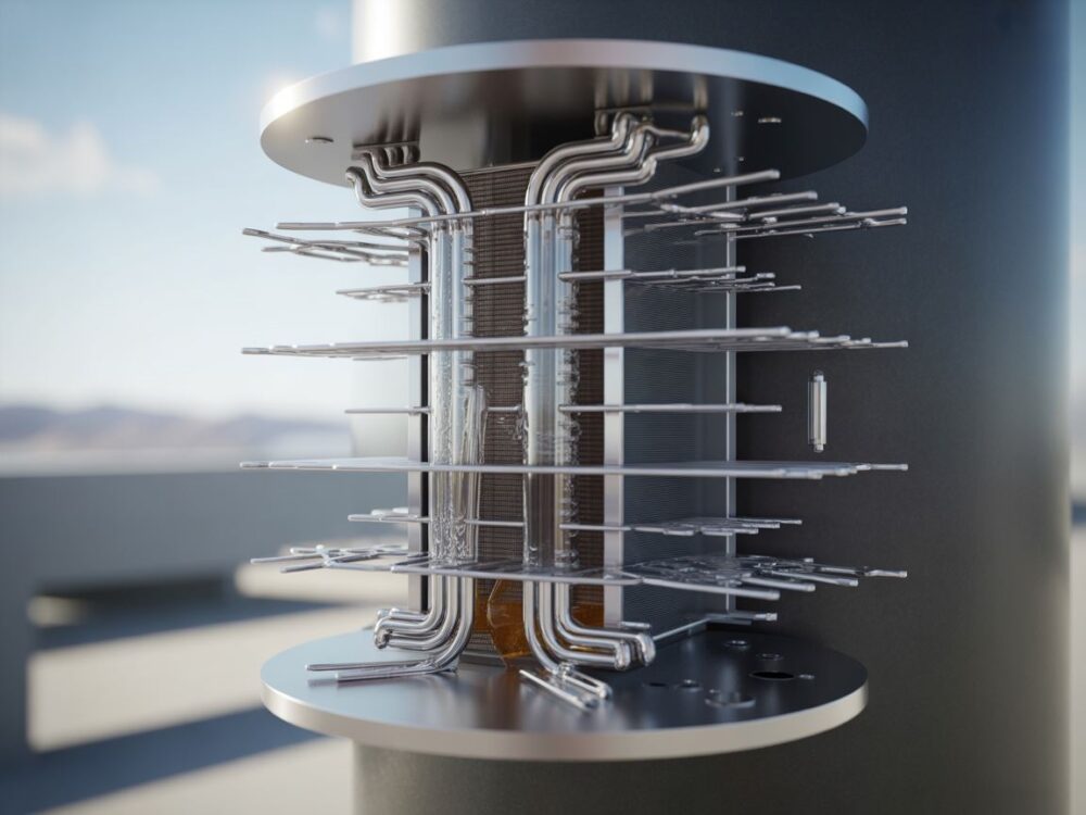 Przepływ ciepła w wymienniku