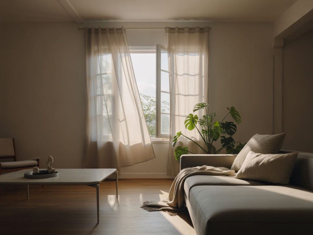 Przepływ powietrza wewnątrz