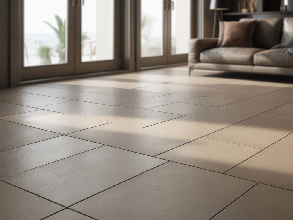 Różnorodne kafle podłogowe