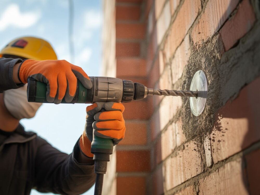 Ściana zewnętrzna otwór