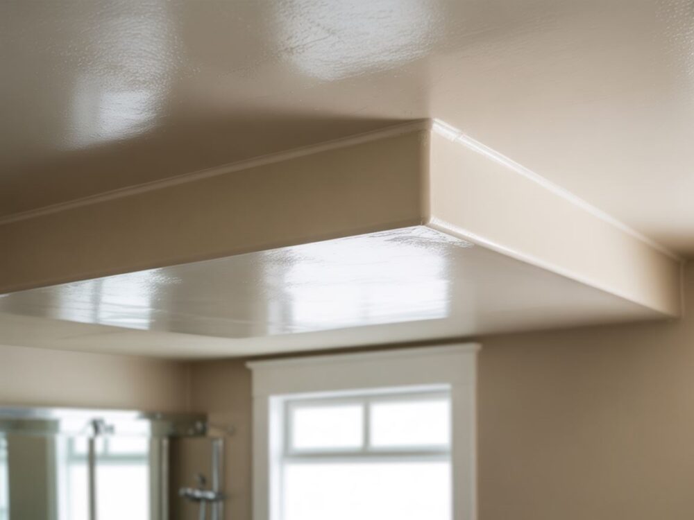 Sufit łazienkowy farba